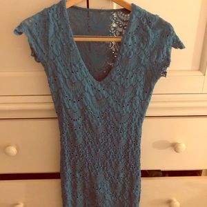 blue nightcap dress